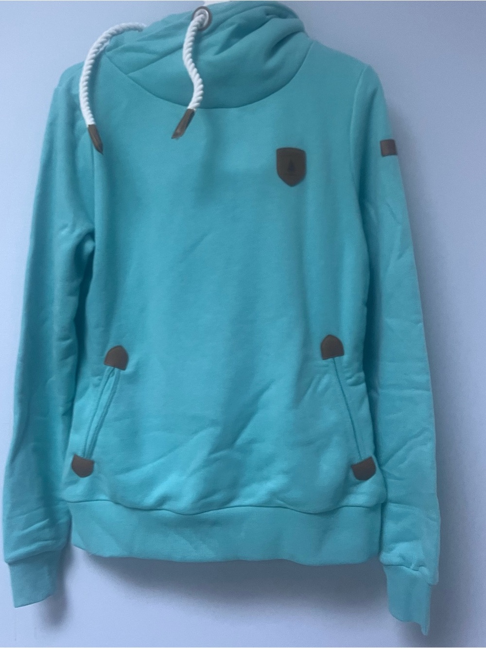 Wanakome Teal Hooded Fleece Jacket - Picture 2 of 4